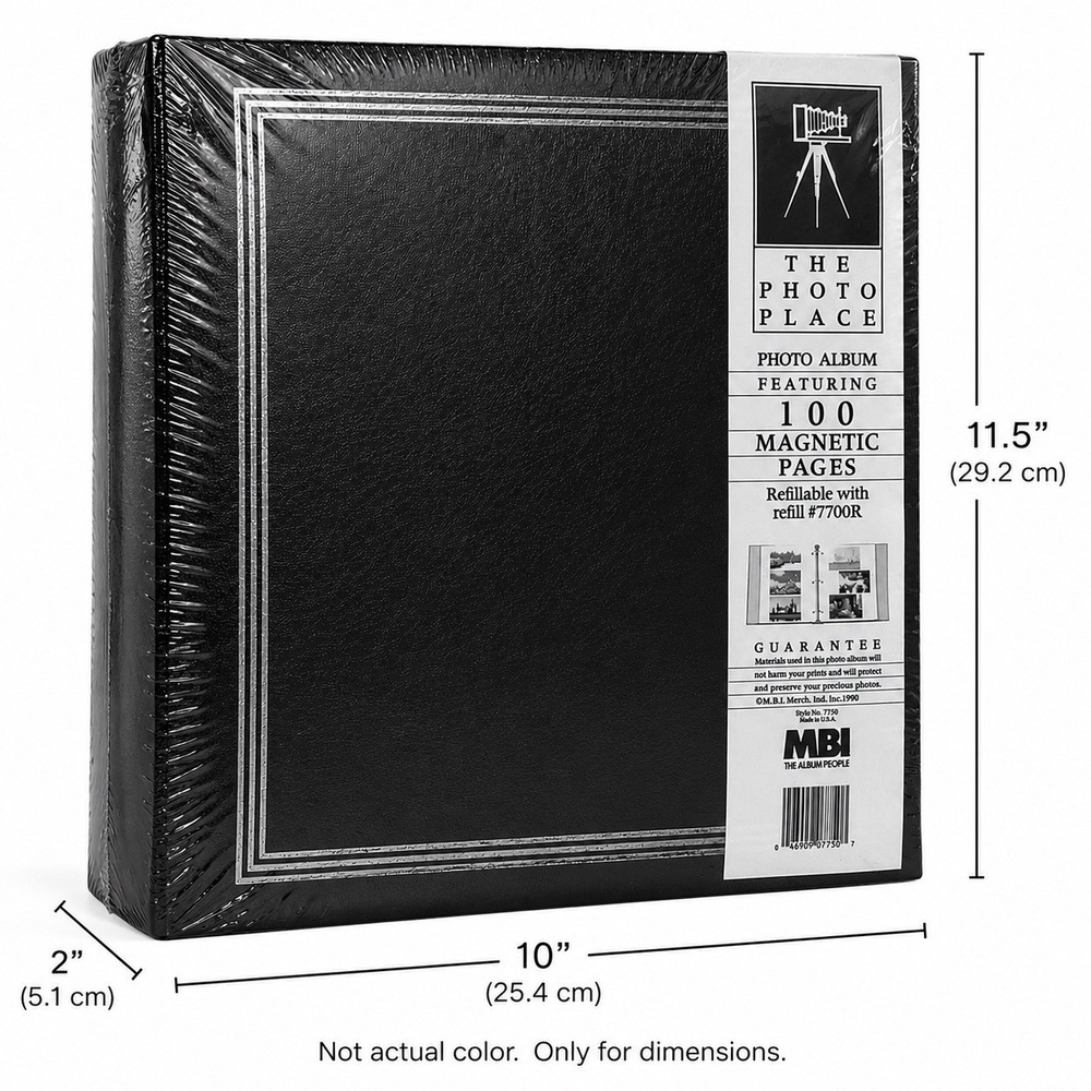 The Library Collection Vintage 100 Page Photo Albums NEW SEALED MBI Navy Blue - Picture 10 of 10